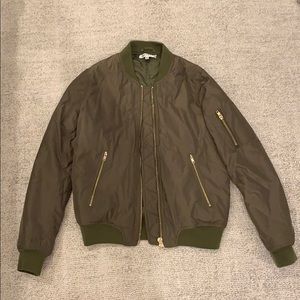 Showpo Green Bomber Jacket